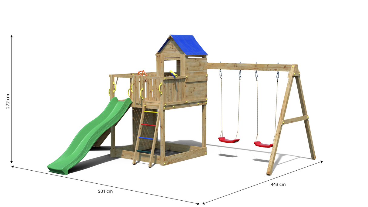 Shire Treehouse Climbing Frame