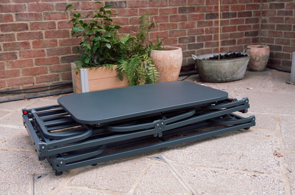 Perth Folding 4 Piece Garden Furniture Set - Great for Caravans or Limited Space!