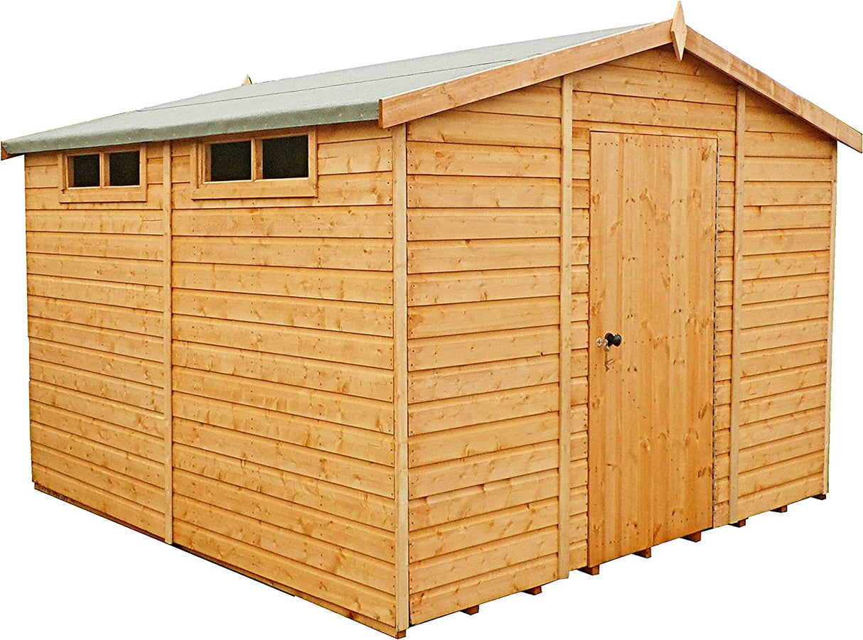 Shire Security Apex 10x10 Single Door Shed