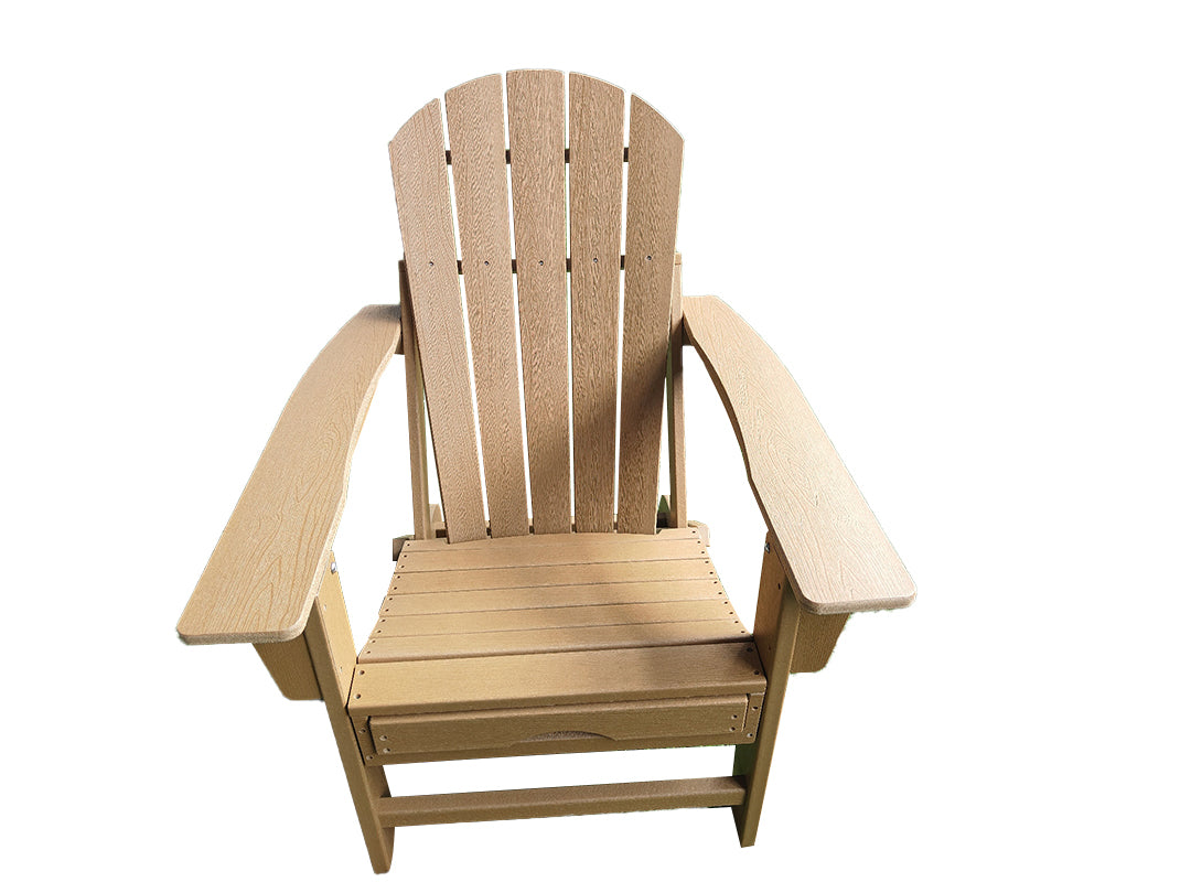 Vienna Wood Effect Adirondack Chair - Teak