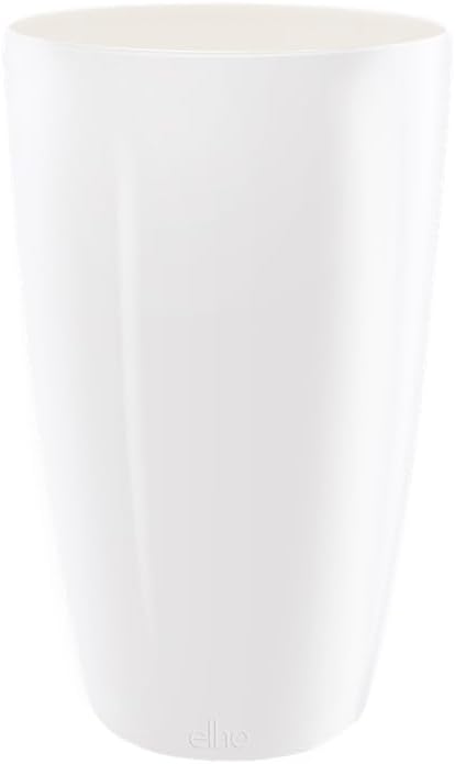 Brussels Diamond Round High 27cm - White