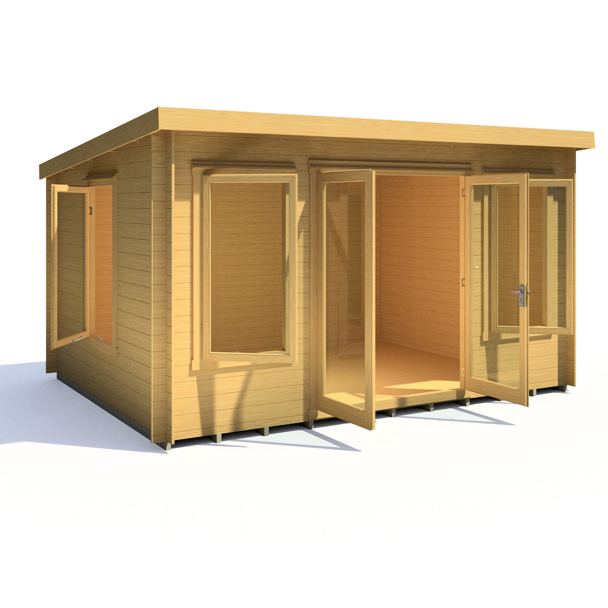 Shire Emmeth 10x13 Log Cabin