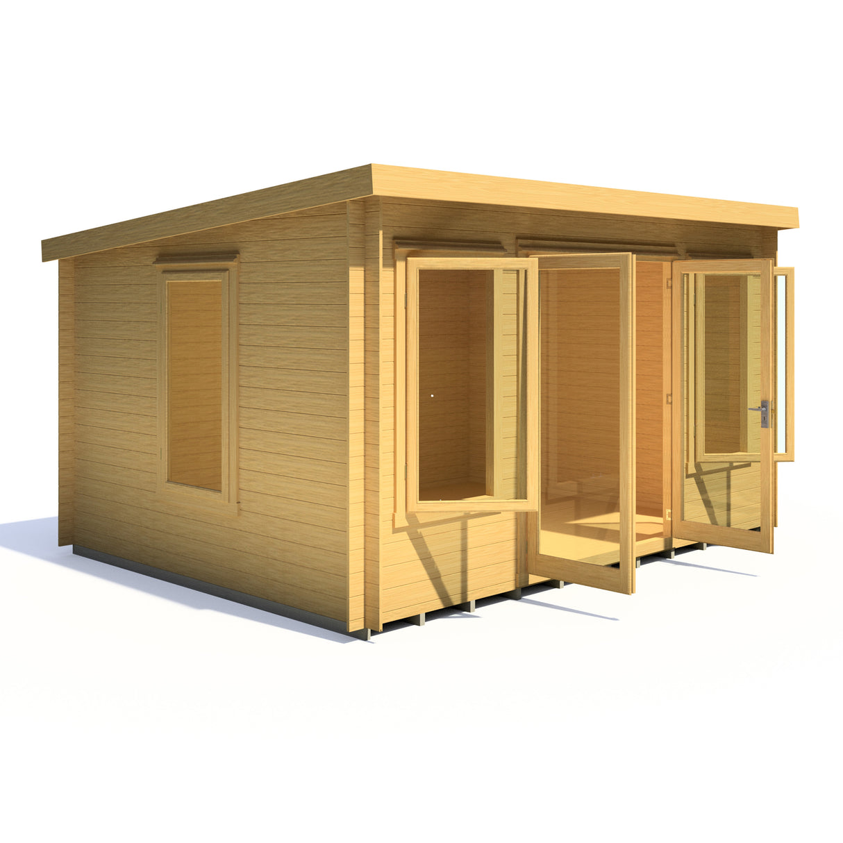 Shire Emmeth 10x13 Log Cabin