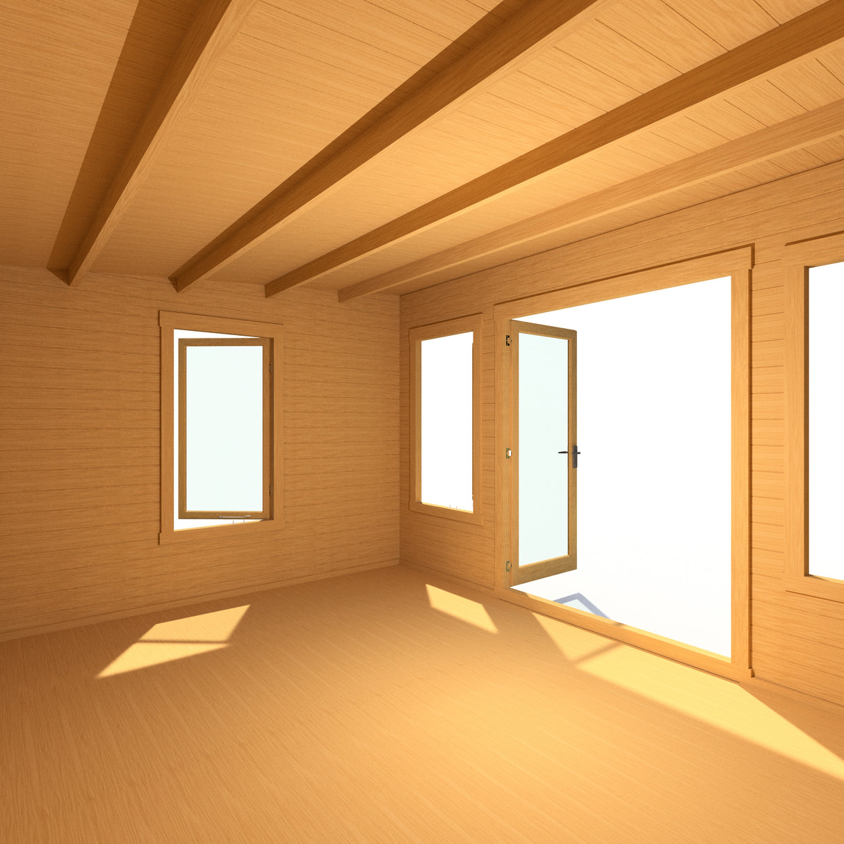 Shire Emmeth 10x13 Log Cabin