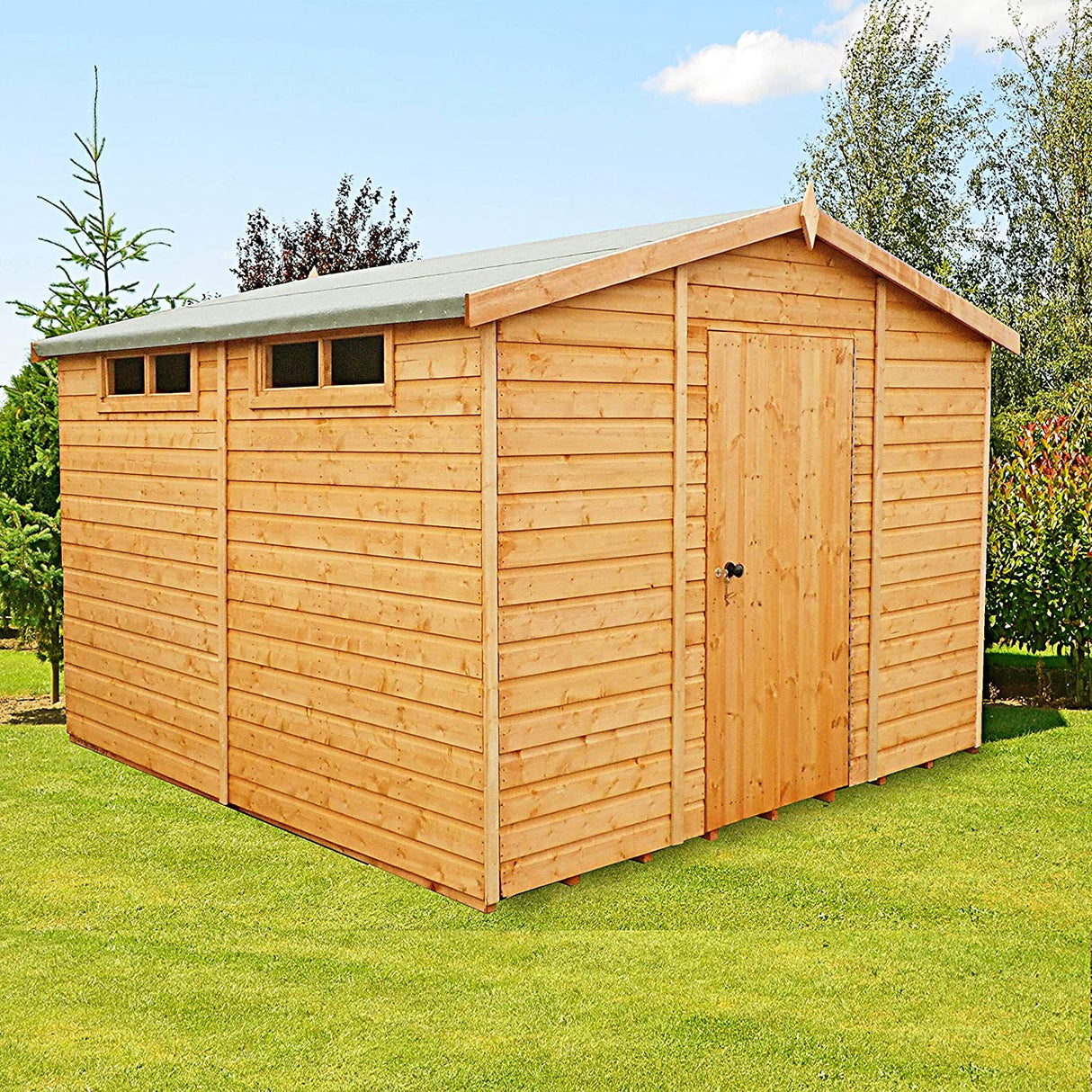 Shire Security Apex 10x10 Single Door Shed