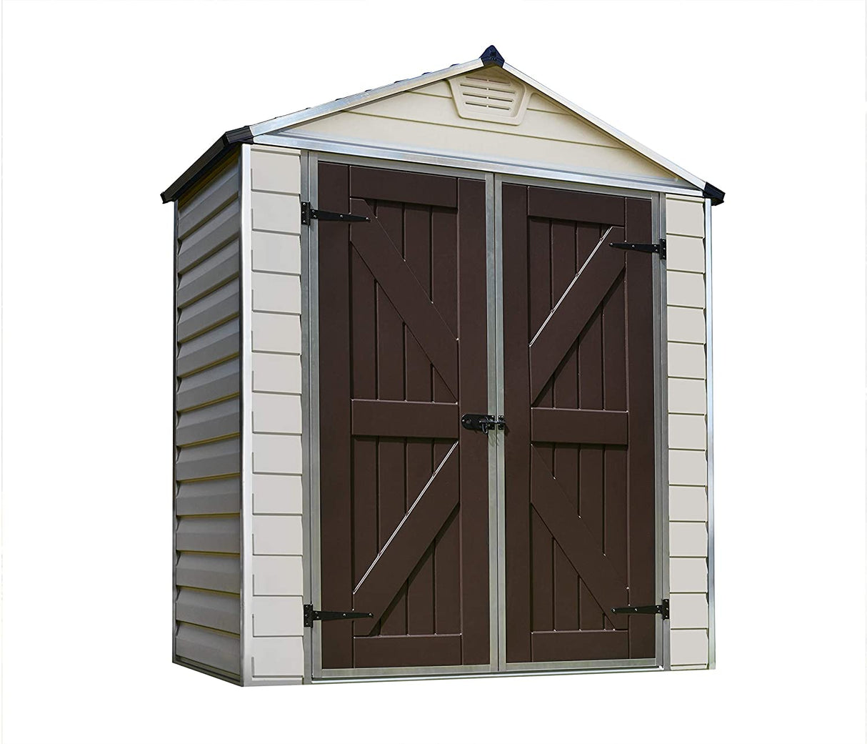 Skylight 6ft. x 3ft. Garden Shed - Tan Polycarbonate Panels