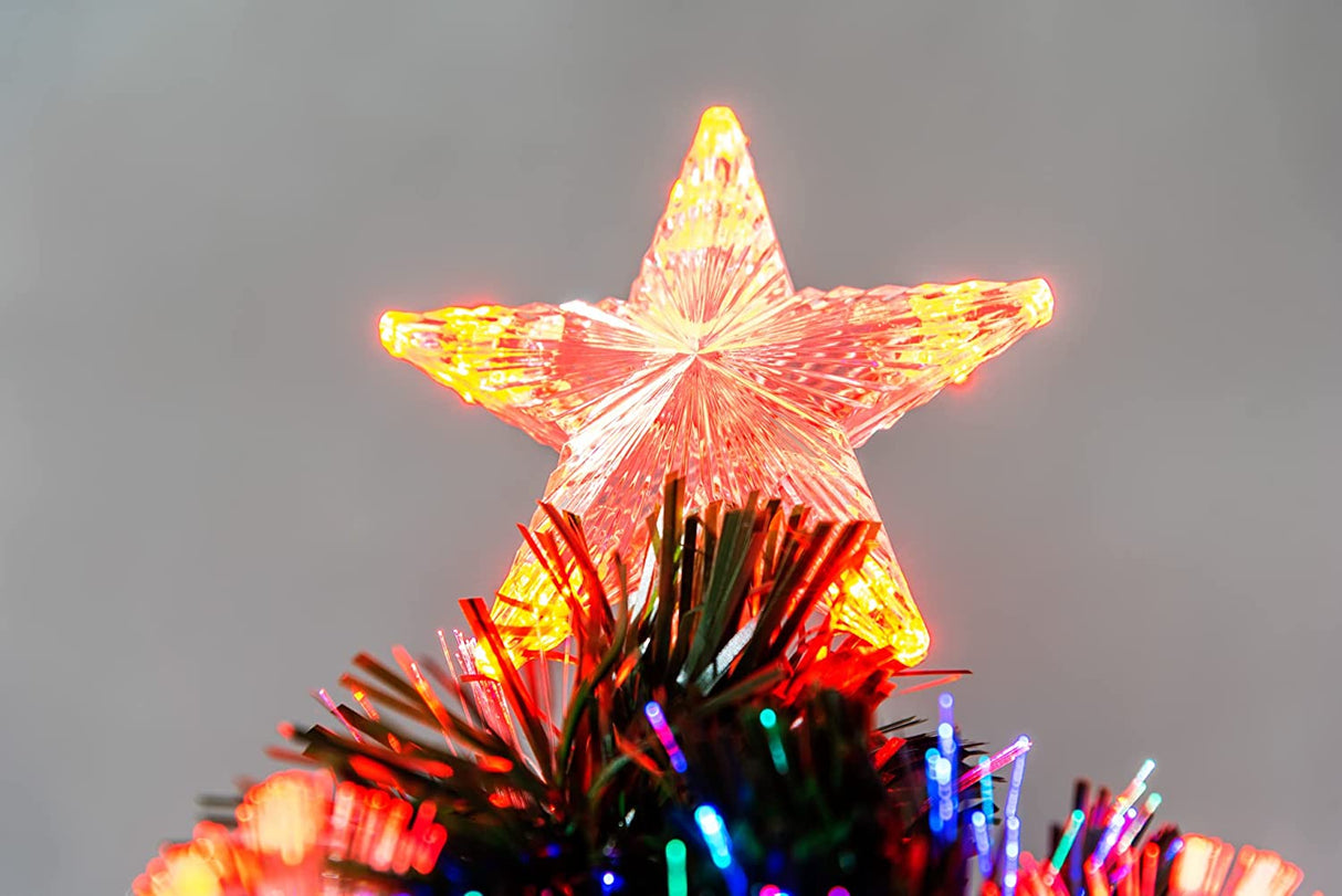 Fibre Optic Candle and Bow Tree 2ft/60cm