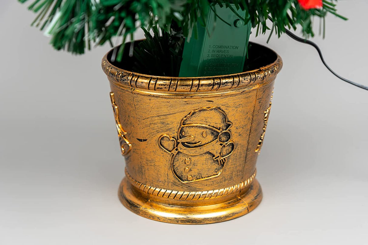 Fibre Optic Candle and Bow Tree 2ft/60cm