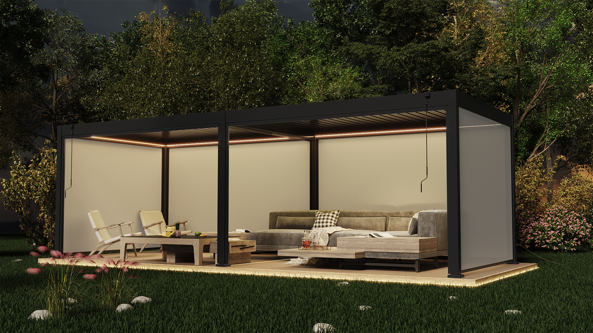 Athena 6m x 3m Aluminium Pergola