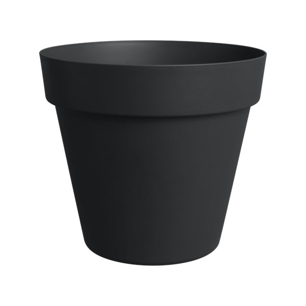 Easyday Smile Straight Flower Pot 30cm - Intense Black
