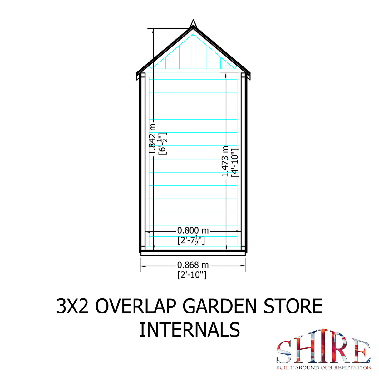 Shire Tool Store Overlap 3x2