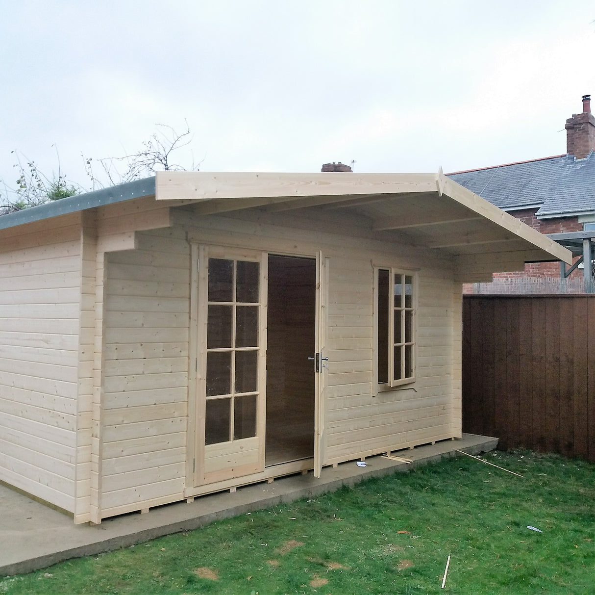 Shire Glenmore 12X12 Log Cabin