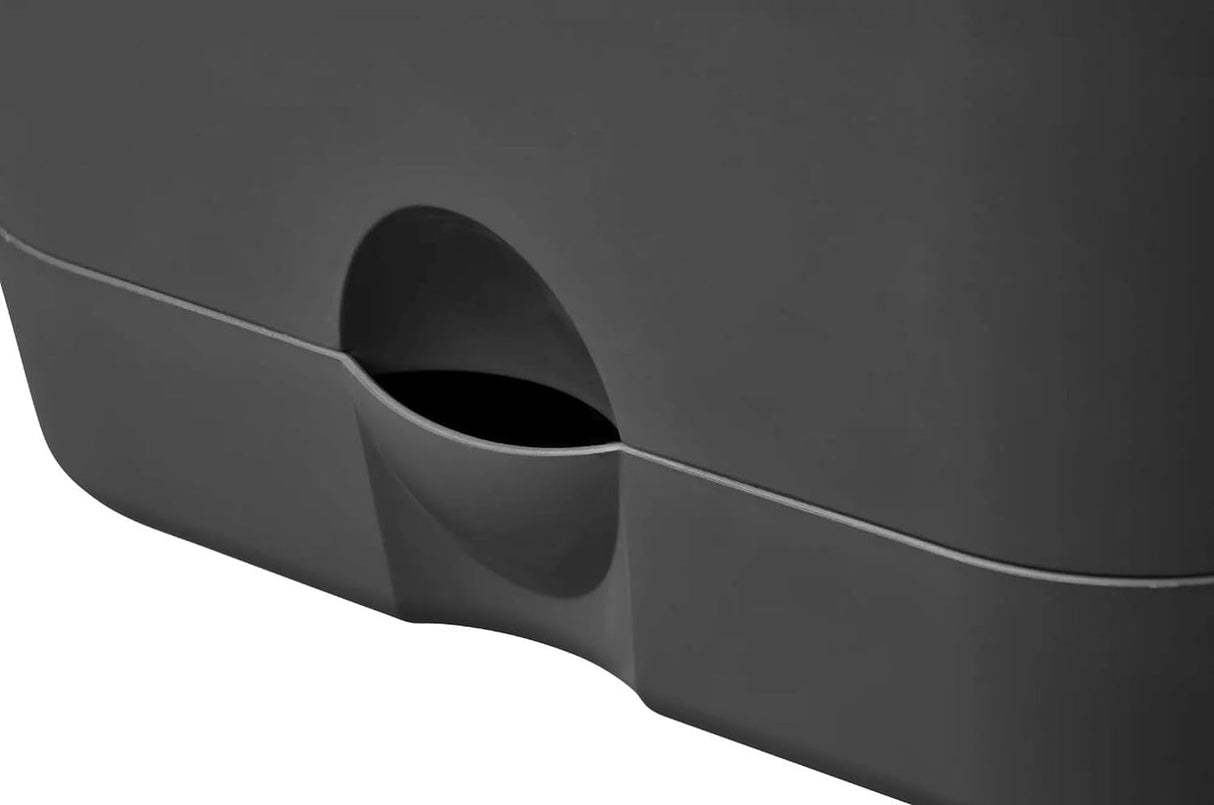 Green Basics Square All in 1 Growpot 30cm - Living Black