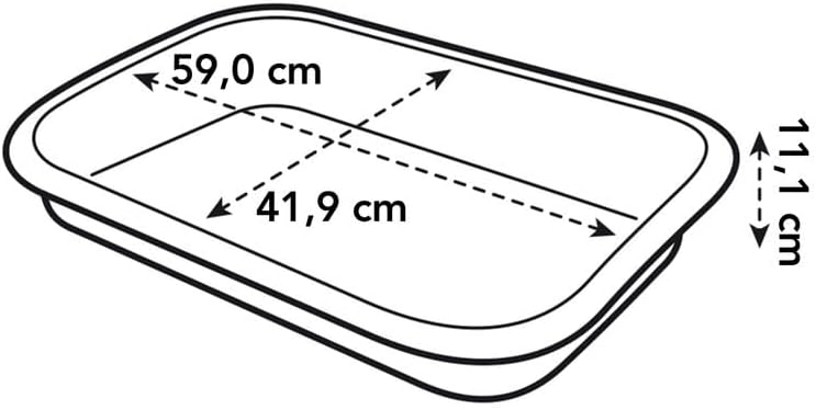 Elho Green Basics Garden Tray 59cm Black