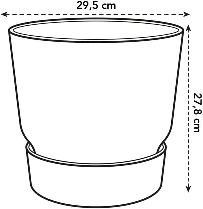 Greenville Round 30cm - Living Concrete