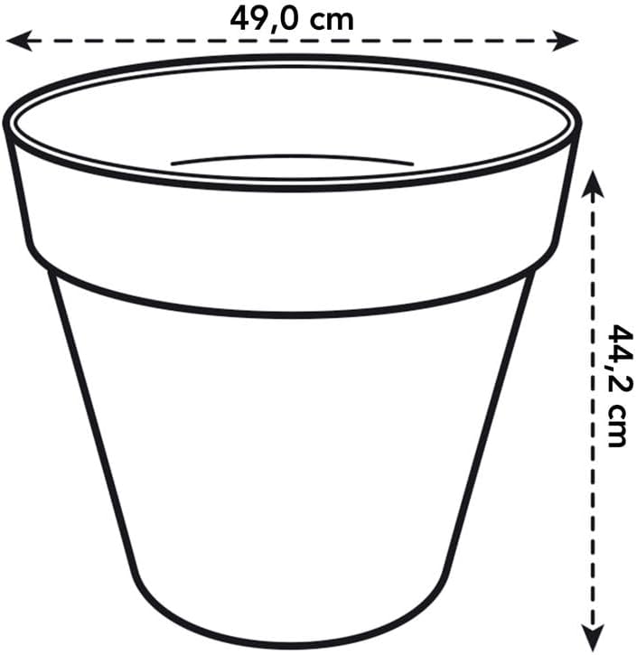 Loft Urban Round 50cm - Warm Grey