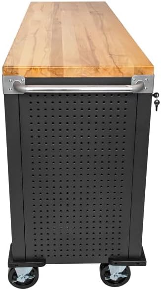 Seville Classics Rolling Workbench 11 Drawer storage
