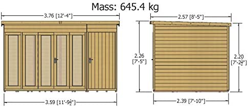 Shire Aster 12x8 Summerhouse