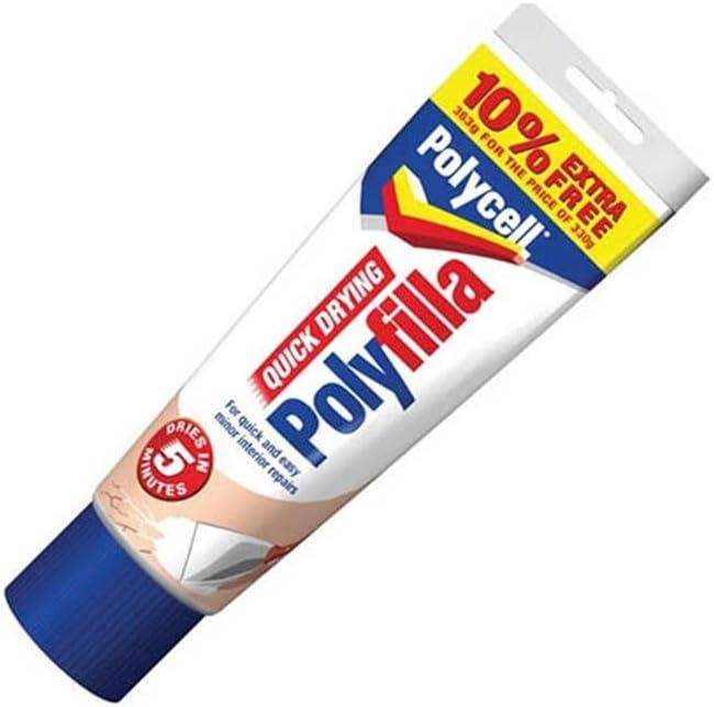 Polycell Multi Purpose Quick Drying Polyfilla 330 g + 10 % Extra