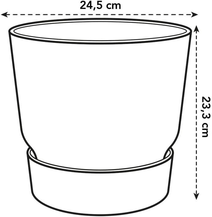 Greenville Round 25cm - Ginger Brown