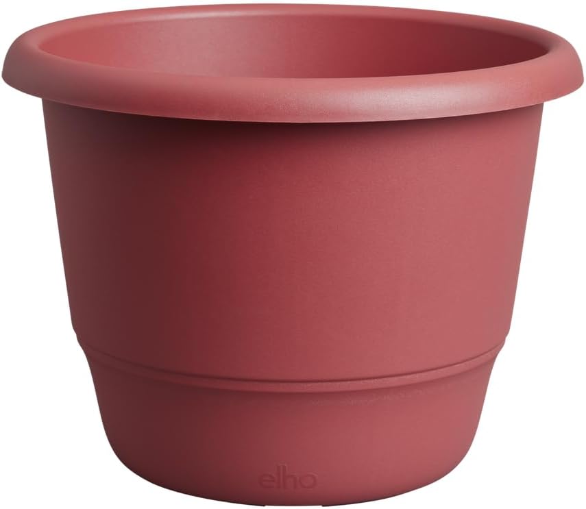 Amiga Round Plant Pot 47cm - Theatre Red