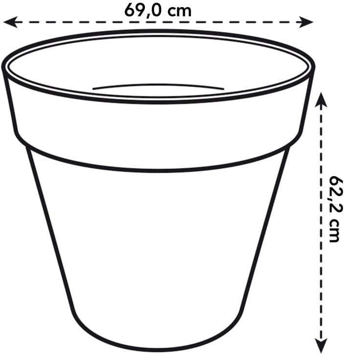 Loft Urban Round 70cm - Anthracite