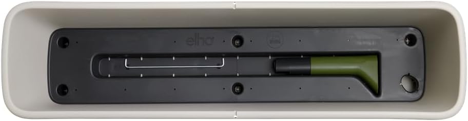 Noa Balcony Trough XL - Warm Grey