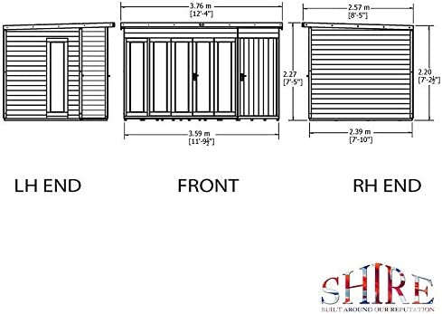 Shire Aster 12x8 Summerhouse