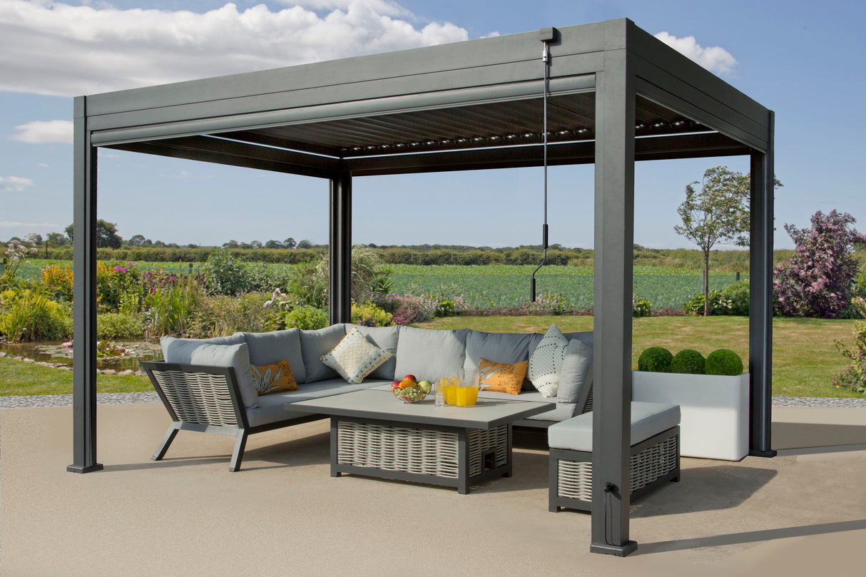 Athena 4m x 3m Aluminium Pergola