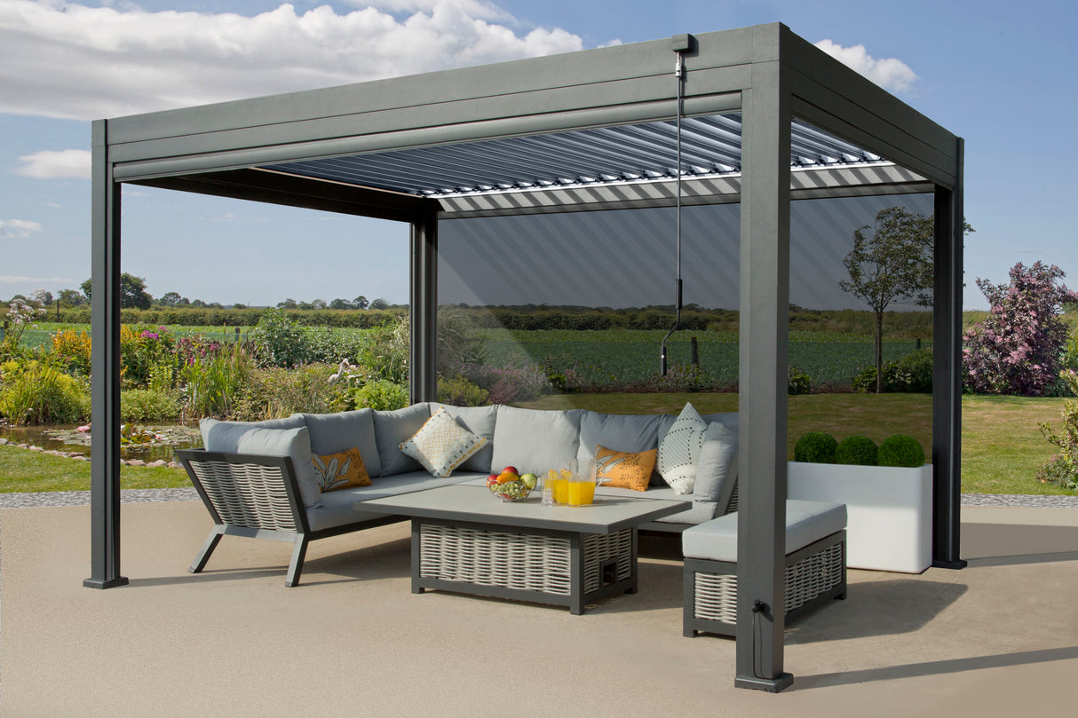 Athena 4m x 3m Aluminium Pergola