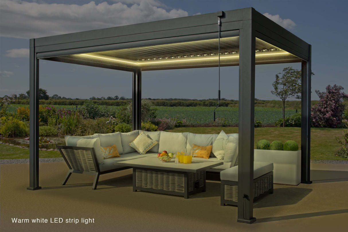 Athena 4m x 3m Aluminium Pergola