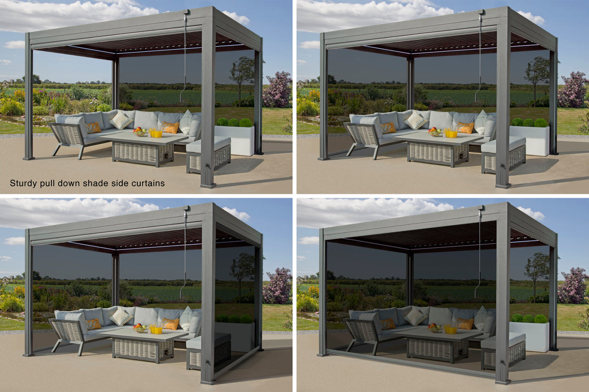 Athena 4m x 3m Aluminium Pergola