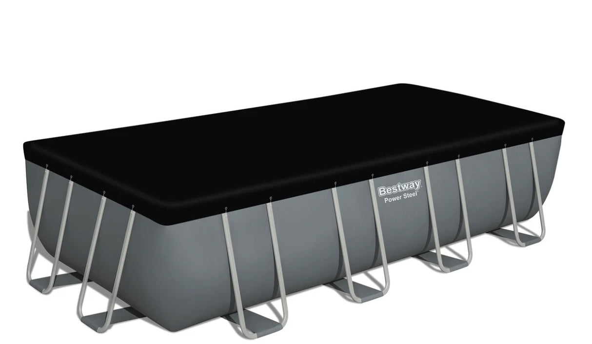 Bestway Power Steel Above Ground Pool with Pump and Ladder 18 Ft