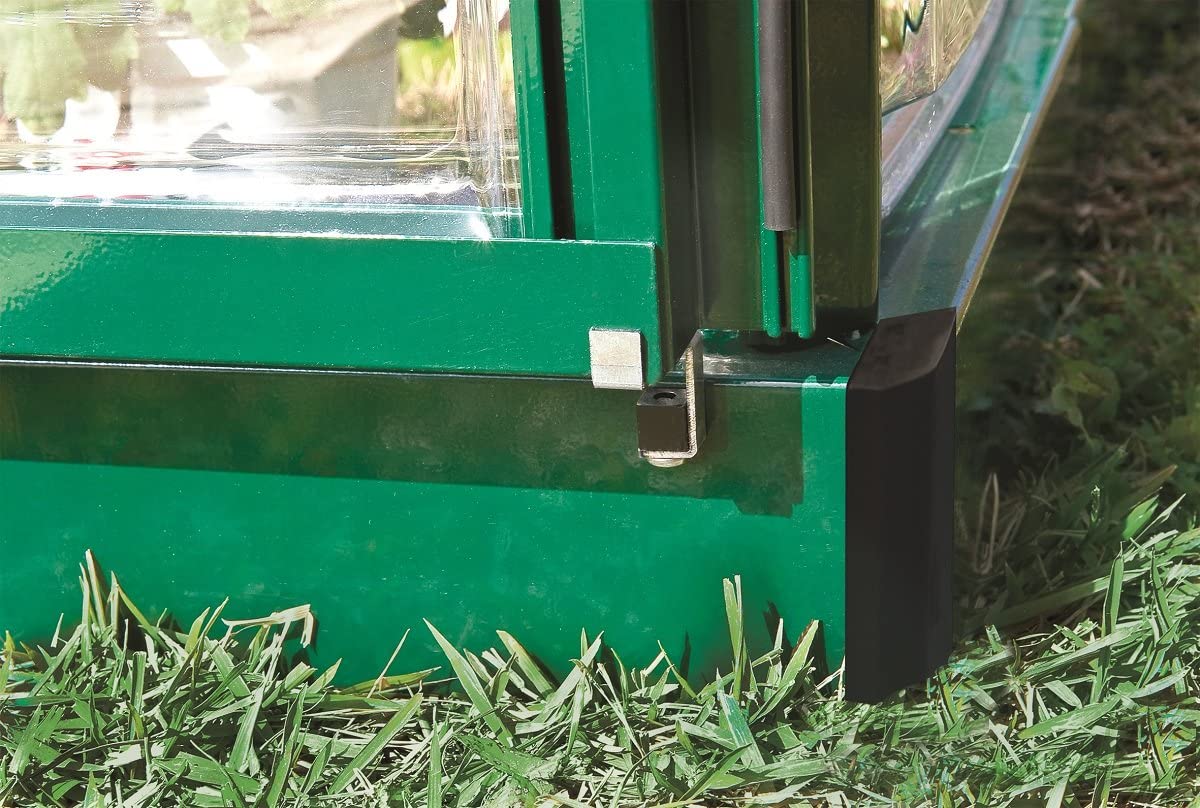 Balance 8' x 20' Greenhouse - Green Frame & Hybrid Polycarbonate Panels