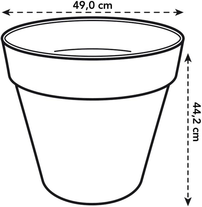 Pure Round 50cm - White