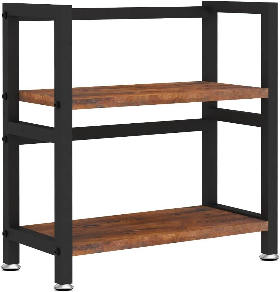 Wooden Cupboard Organiser Shelves - 2 Tier