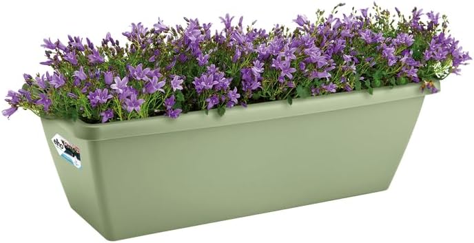 Barcelona Trough 50 - Planter for Balcony & Outdoor - Pistachio