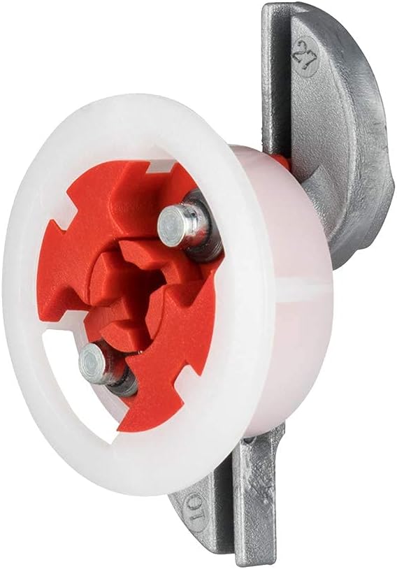 Red Shelf Kit - Pack of 4 - Heavy Duty Plasterboard Fixings for Drywall & Stud Wall