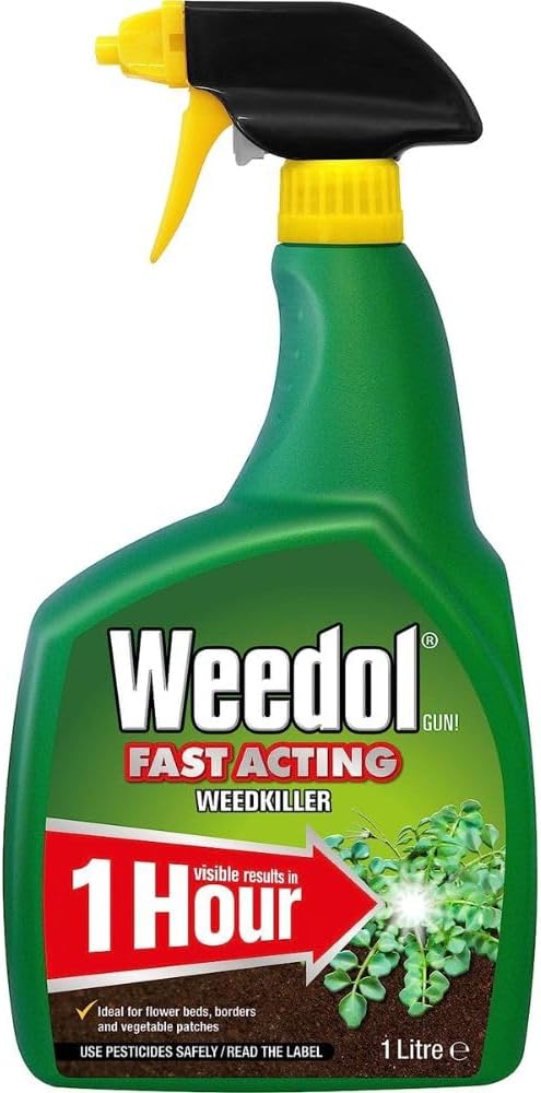 Weedol Fast Acting Ready to Use Weed Killer, 1L