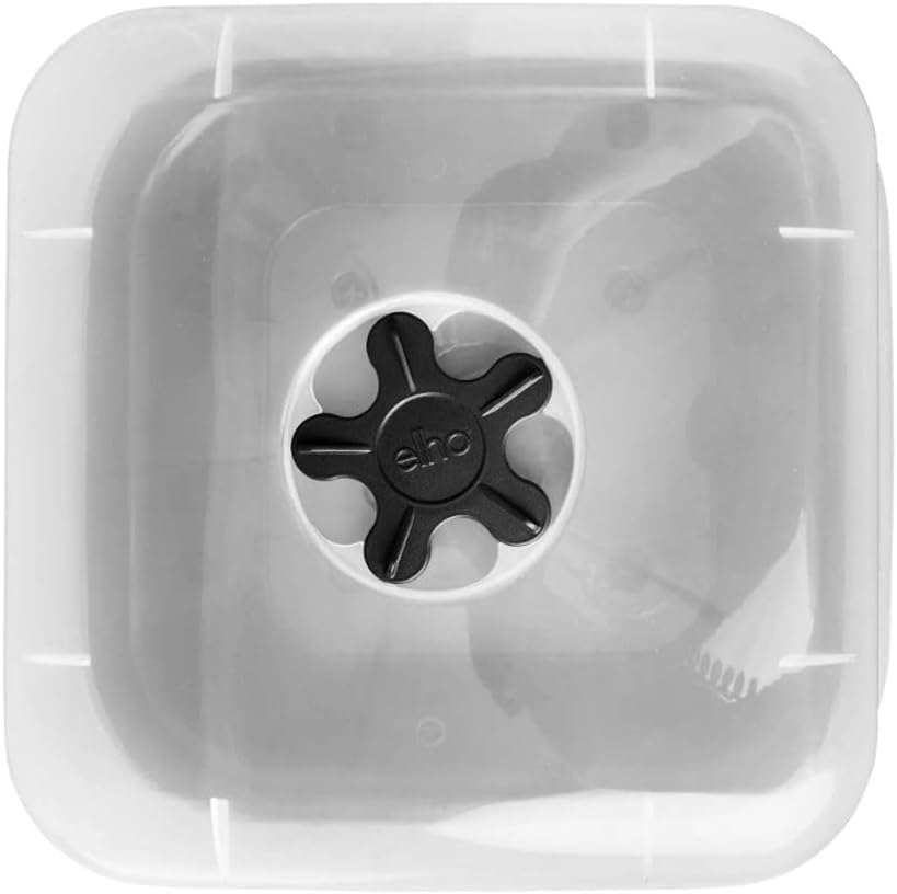 Green Basics Square All in 1 Growpot 25cm - Living Black