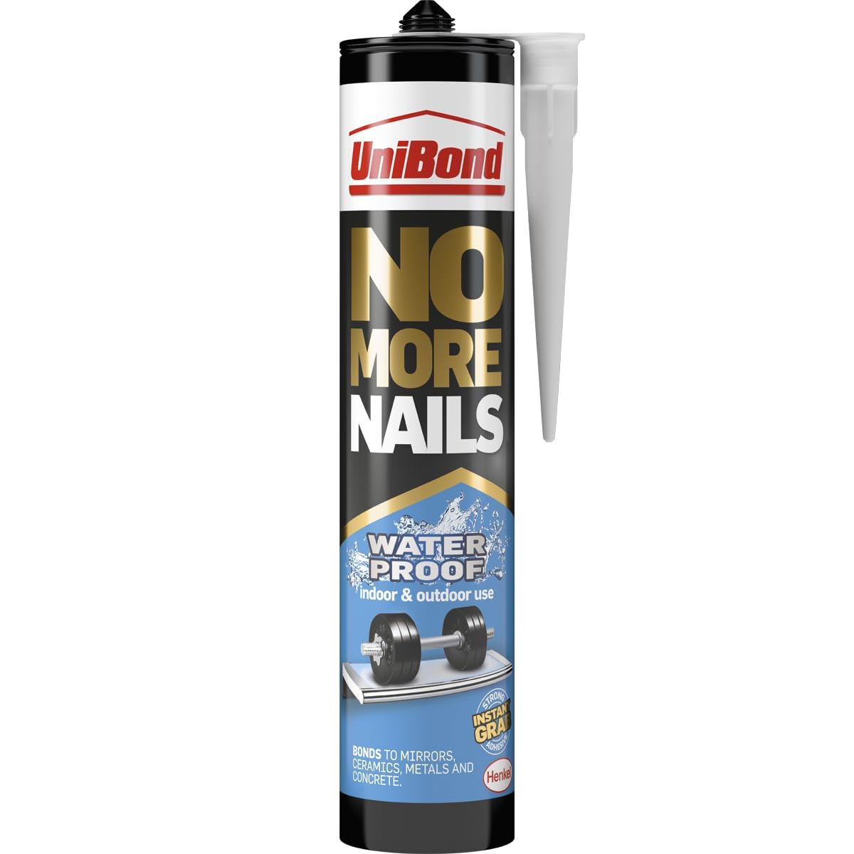 UniBond No More Nails Waterproof, Heavy-Duty Mounting Adhesive