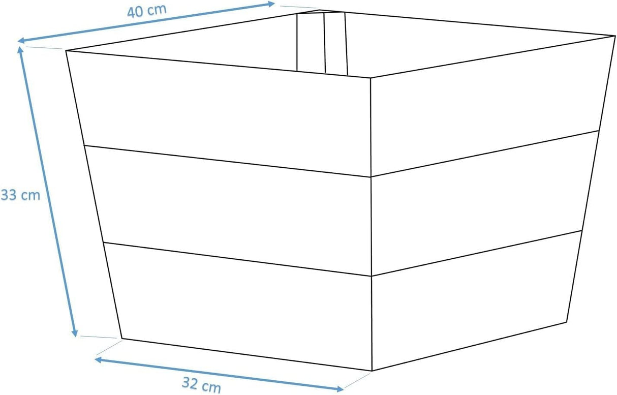 Winawood Small Planters Set of 2- Stone Grey