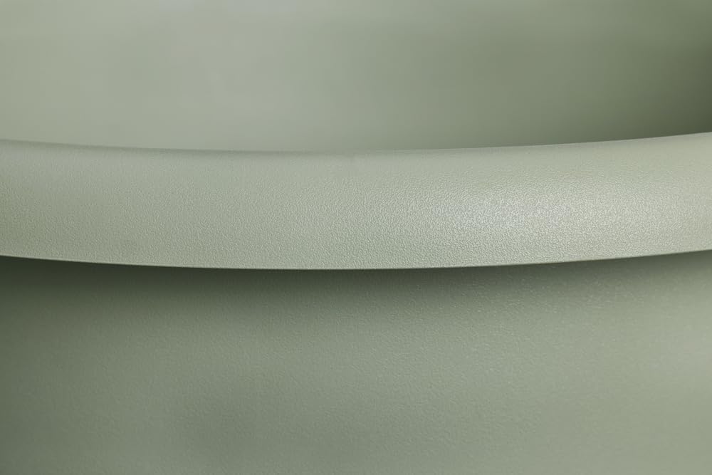 Amiga Round Plant Pot 40cm - Thyme Green