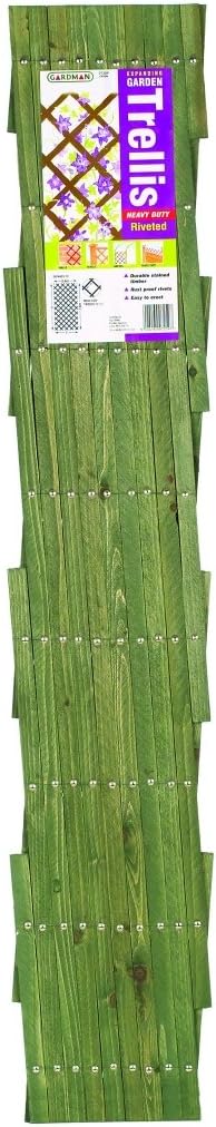 Riveted Garden Trellis Green - 1.8m x 1.2m