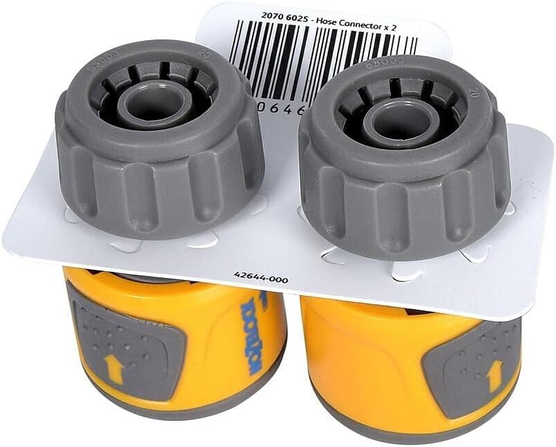 Hozelock Soft Touch Hose End Connector Twin Pack
