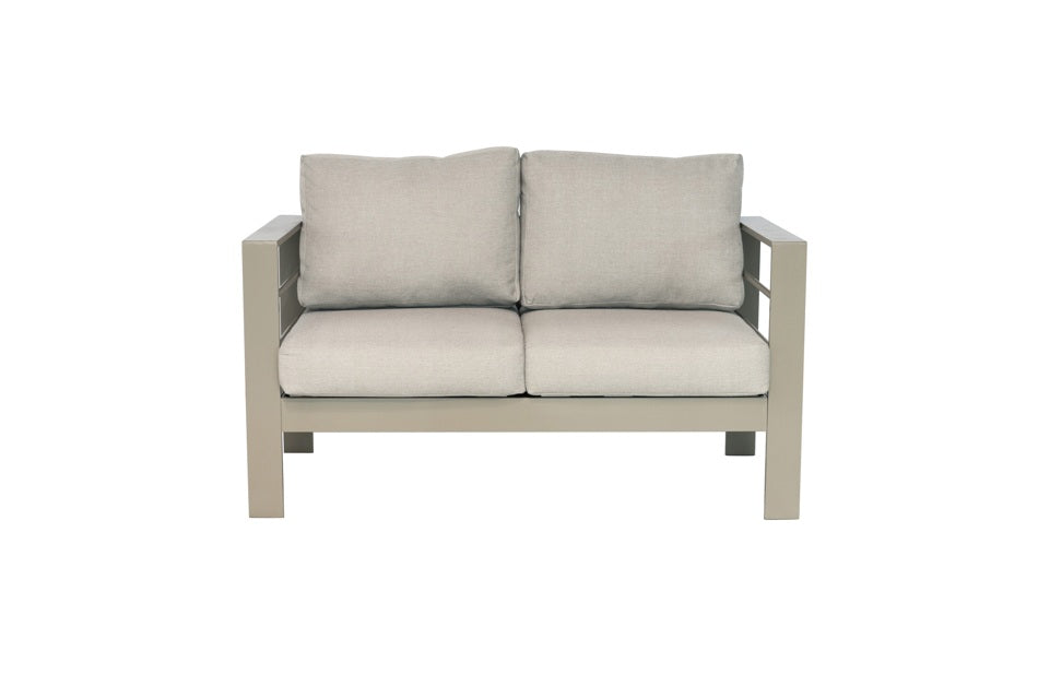 Wisteria Lane Aluminium Love Seat - Champagne