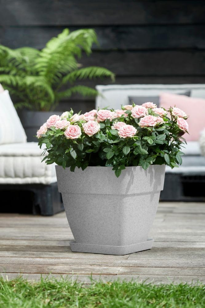 Loft Urban Square Saucer 22cm - Living Concrete