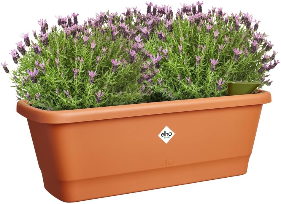 Noa Balcony Trough Medium Terracotta