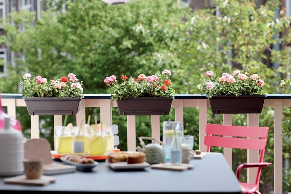 Barcelona Trough 50 - Planter for Balcony & Outdoor - Anthracite