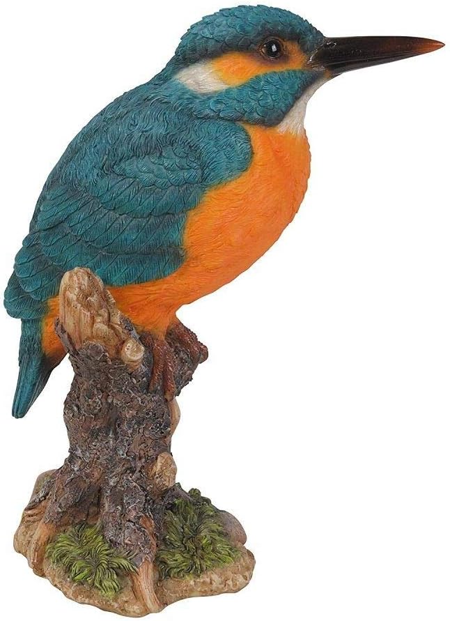 Kingfisher on Stump Ornament